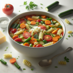 Soupe de légumes minestrone